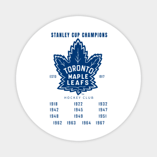 Toronto Stanley Cup Champions Magnet